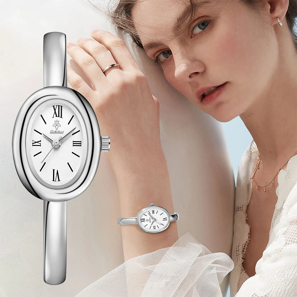 Oval Bracelet Watch