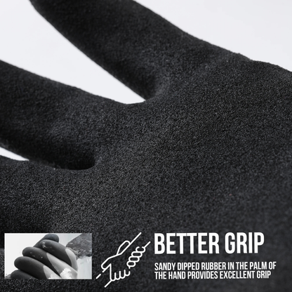 Fleece-Lined Winter Work Gloves
