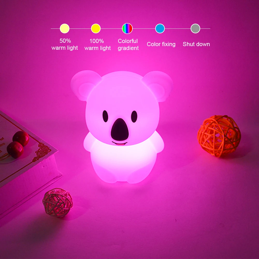 Koala Silicone Night Light