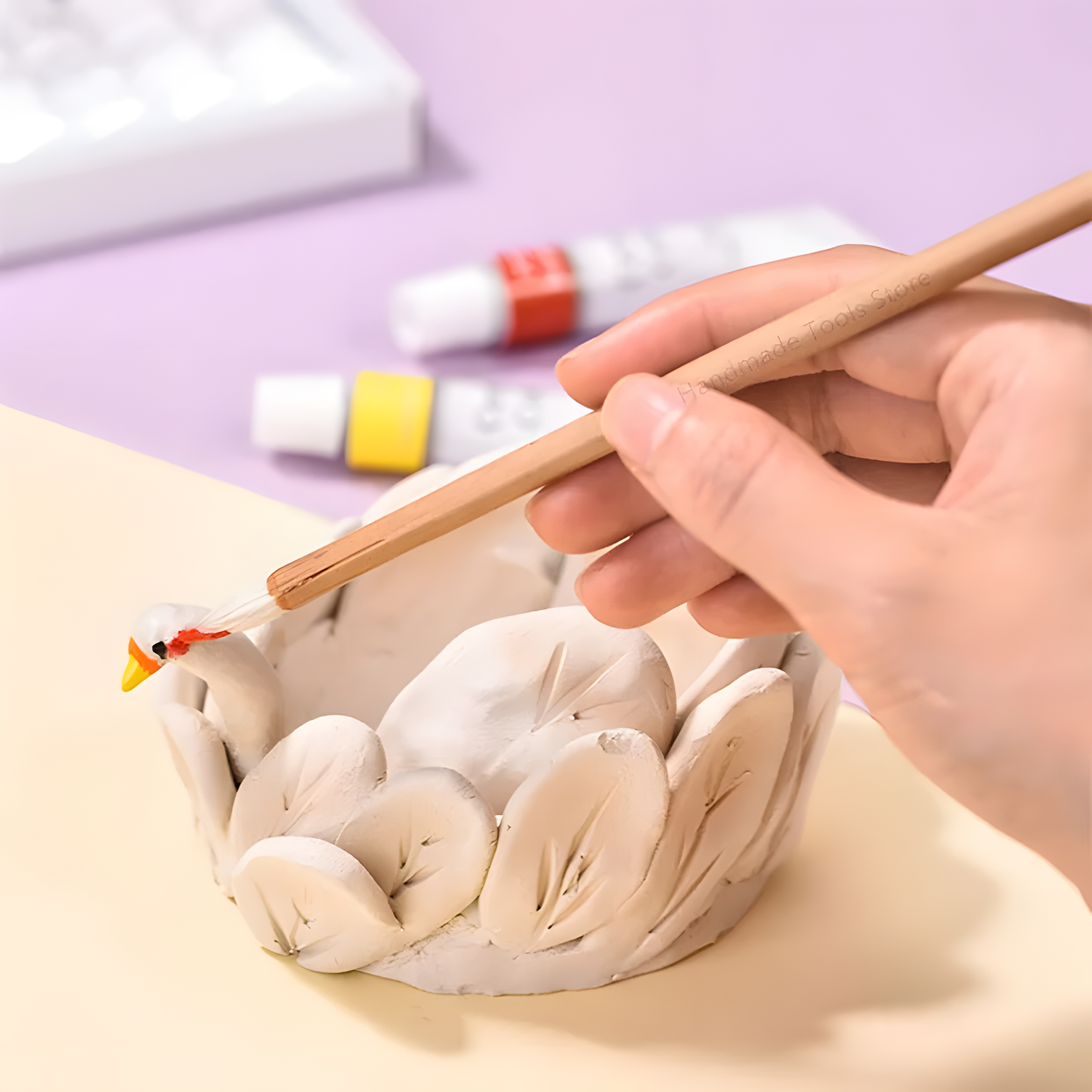 12-Color Ceramic Paint Set