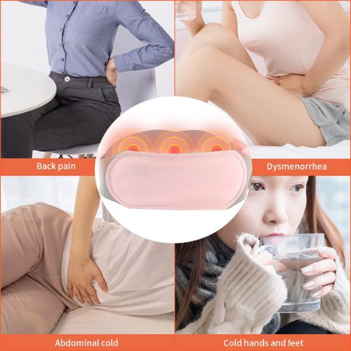 Menstruationslindrande kudde