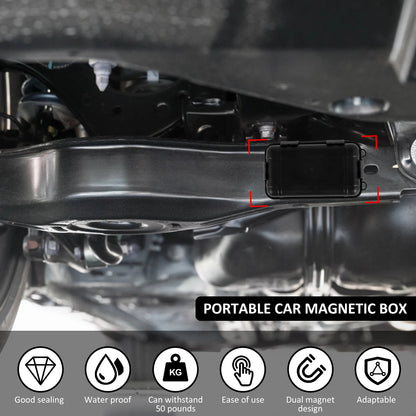 Magnetisk nyckelhållare för under bilen