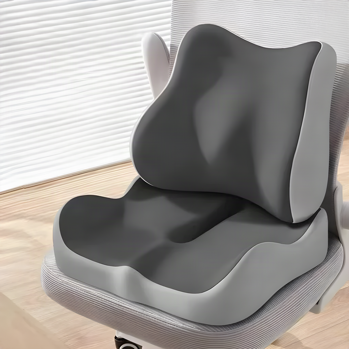 Memory Foam Seat and Back Cushion Set