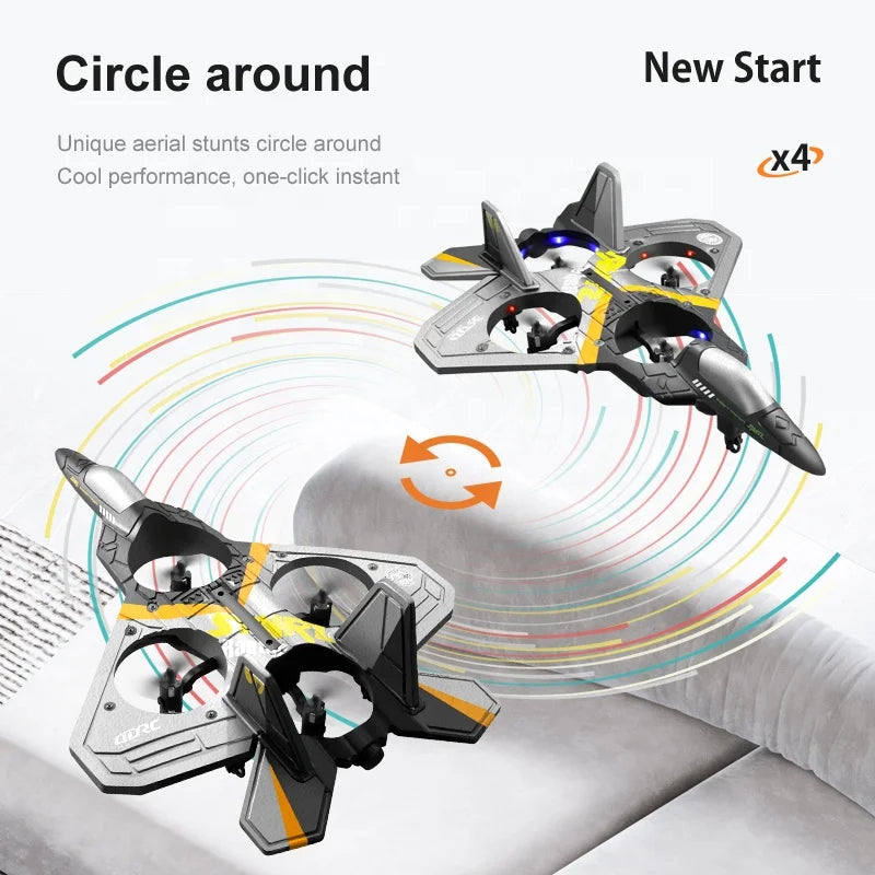 RC-stridsflygplansdrönare