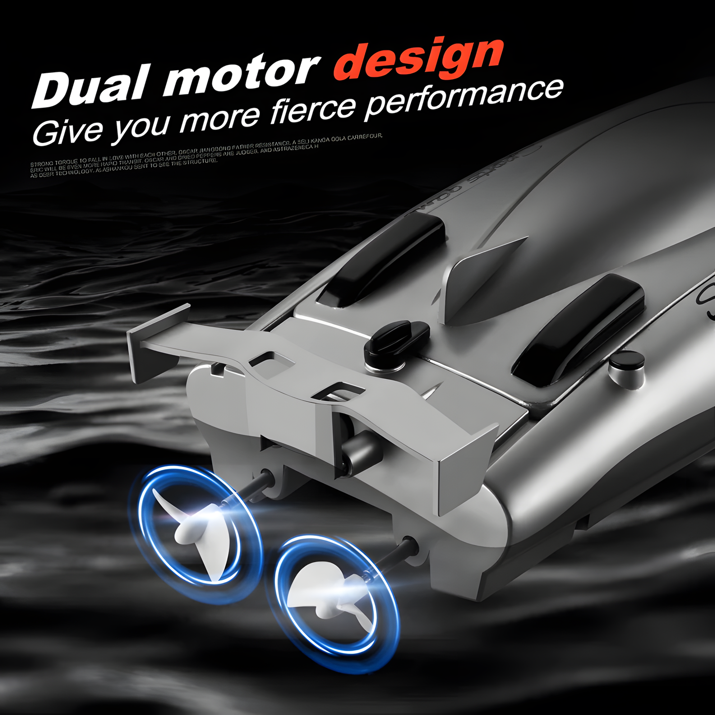 Rechargeable RC Speed Boat