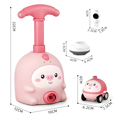 Balloon-Powered Car Toy