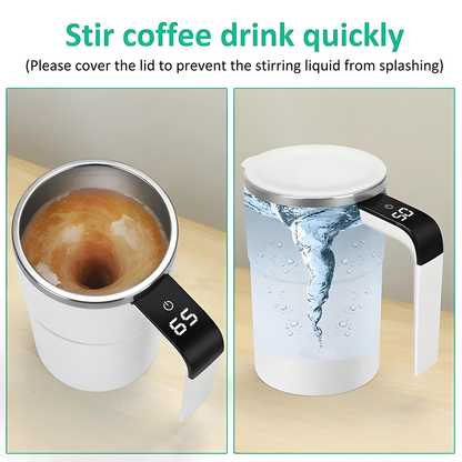 Automatic Stirring Travel Cup