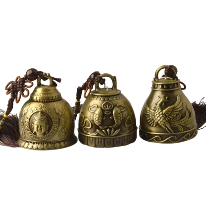 Copper Bell Pendant