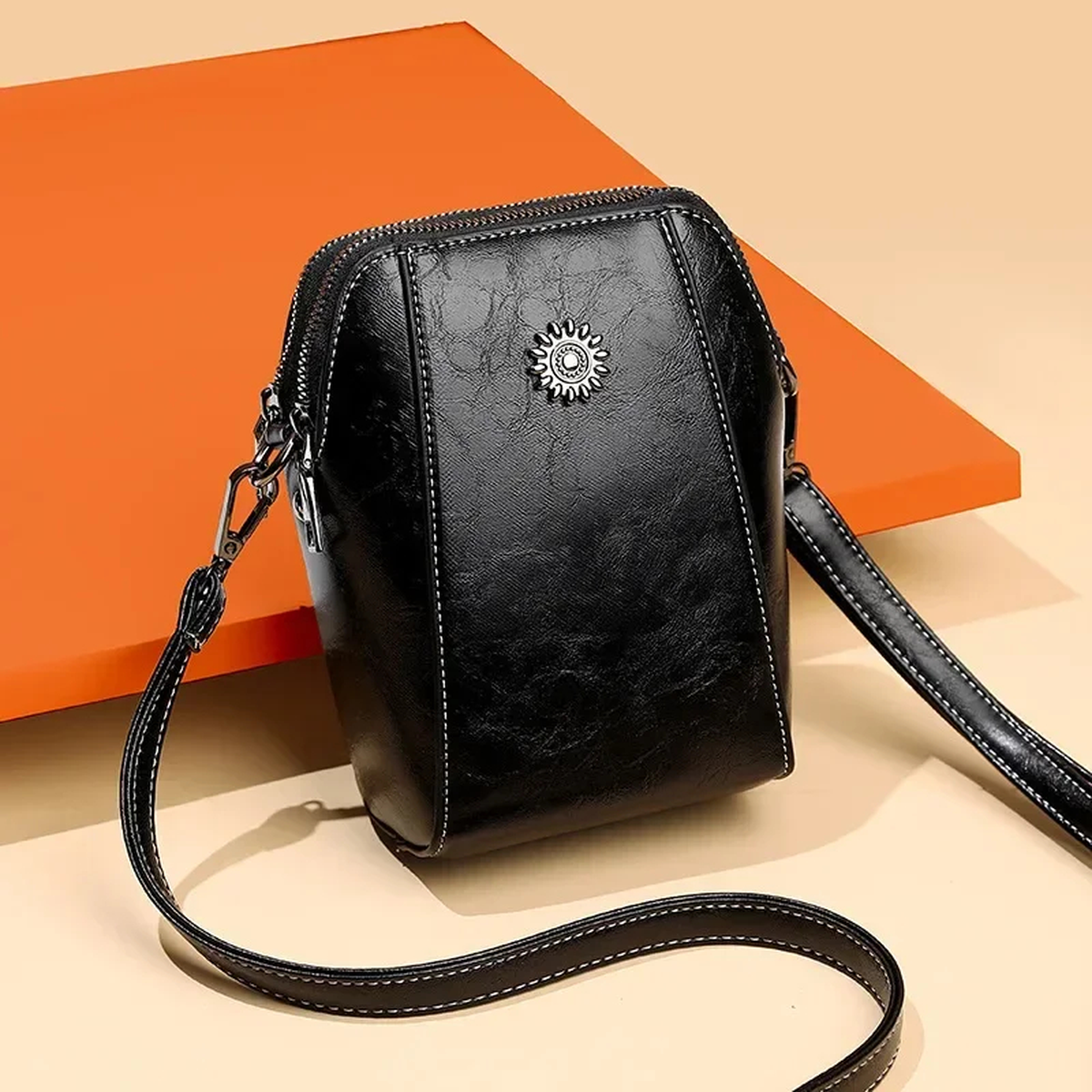 Vertical Phone Crossbody Bag