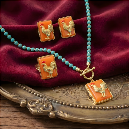 Vintage Zodiac Jewelry Set