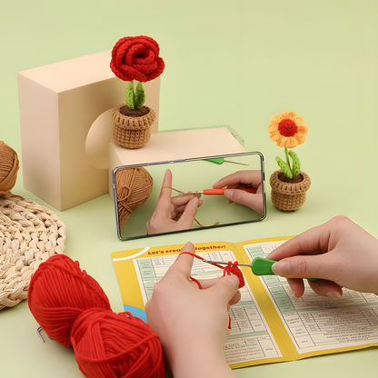 Crochet Flower Kit