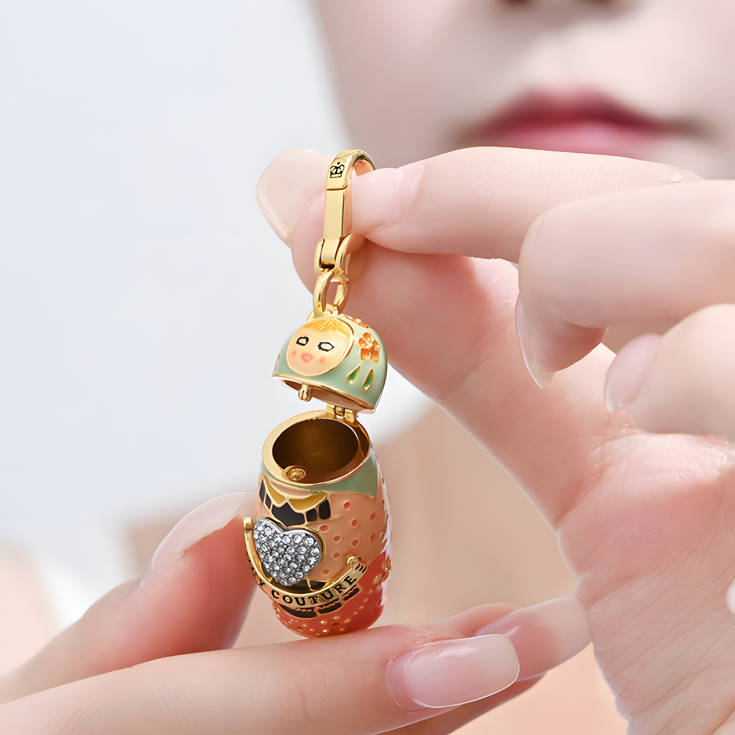 Heart Charm Pendant Necklace