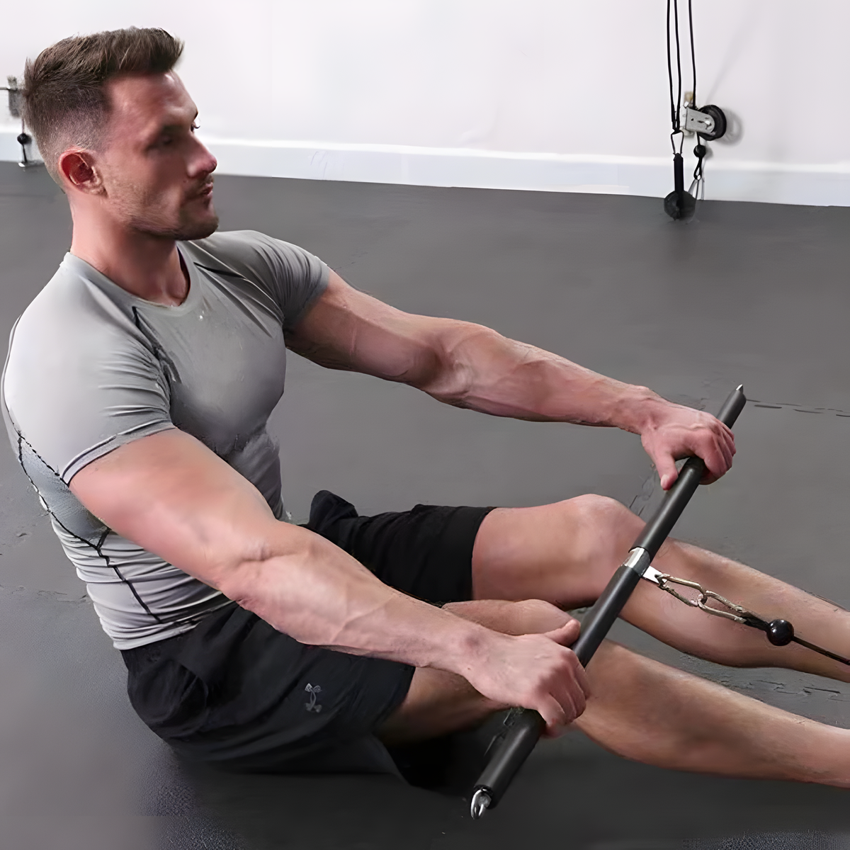 Three Section Pull Back Bar