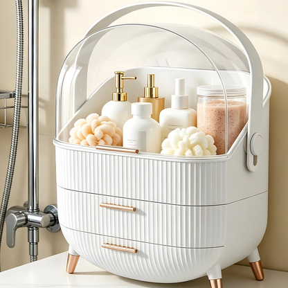 Transparent Cosmetic Storage Box