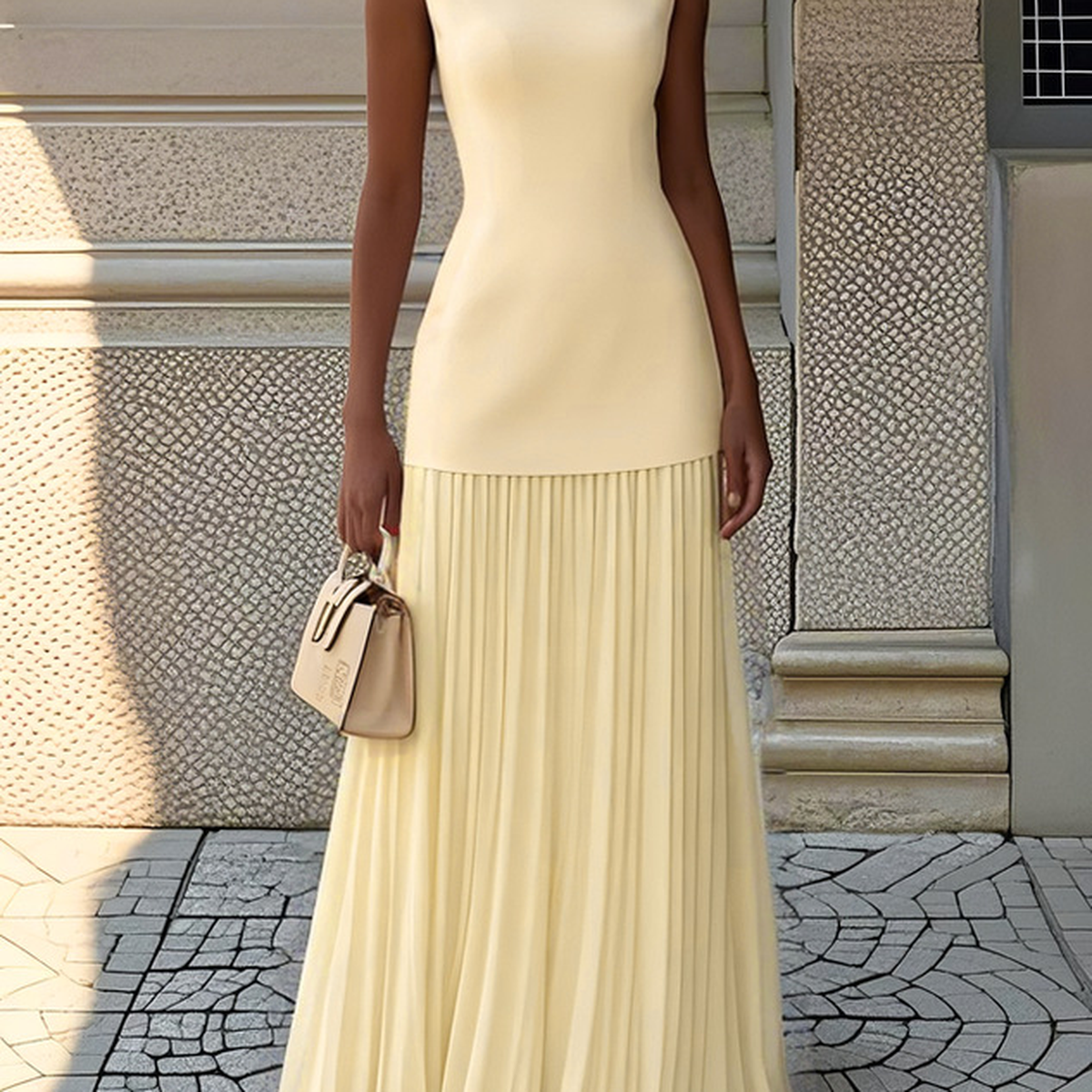 Women's Knit Skirt Set