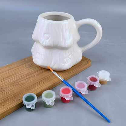 DIY Ceramic Mug and Dish Set