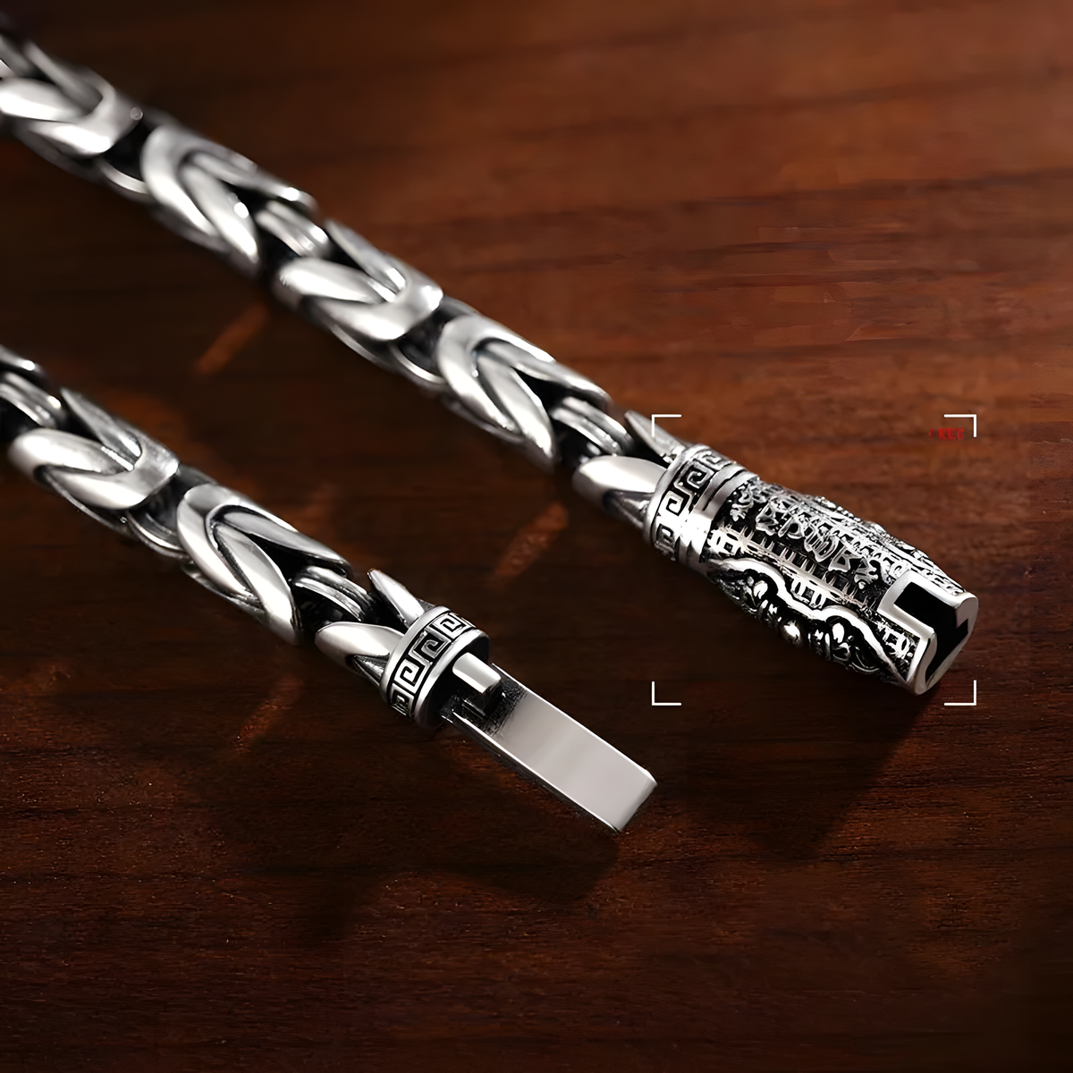 Woven Silver Bracelet