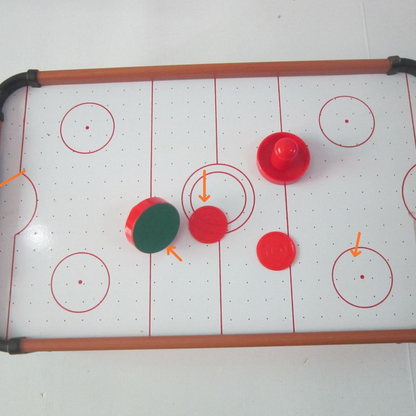 Wooden Tabletop Hockey Game