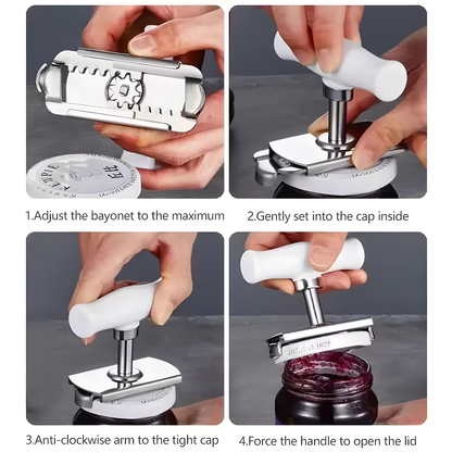 Rotary Jar and Bottle Opener