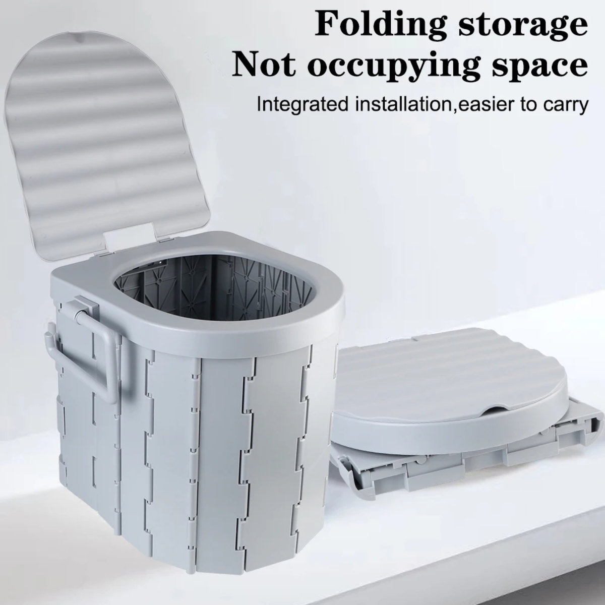 Foldable Portable Camping Toilet