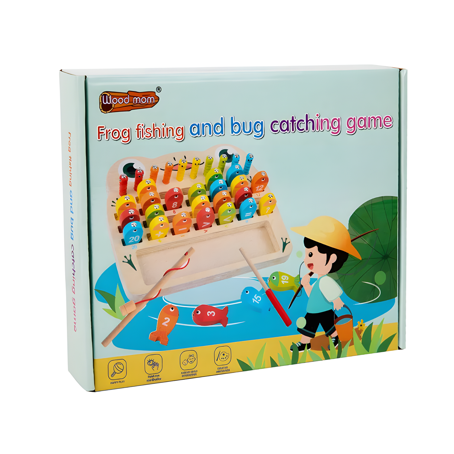 Wooden Magnetic Fishing Game