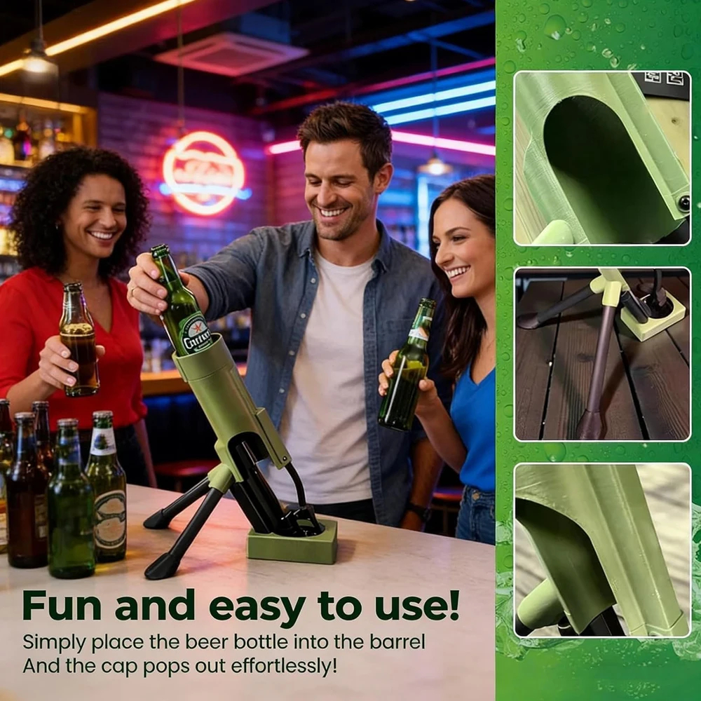 Mortar Bottle Opener