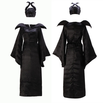 Horned Black Witch Costume