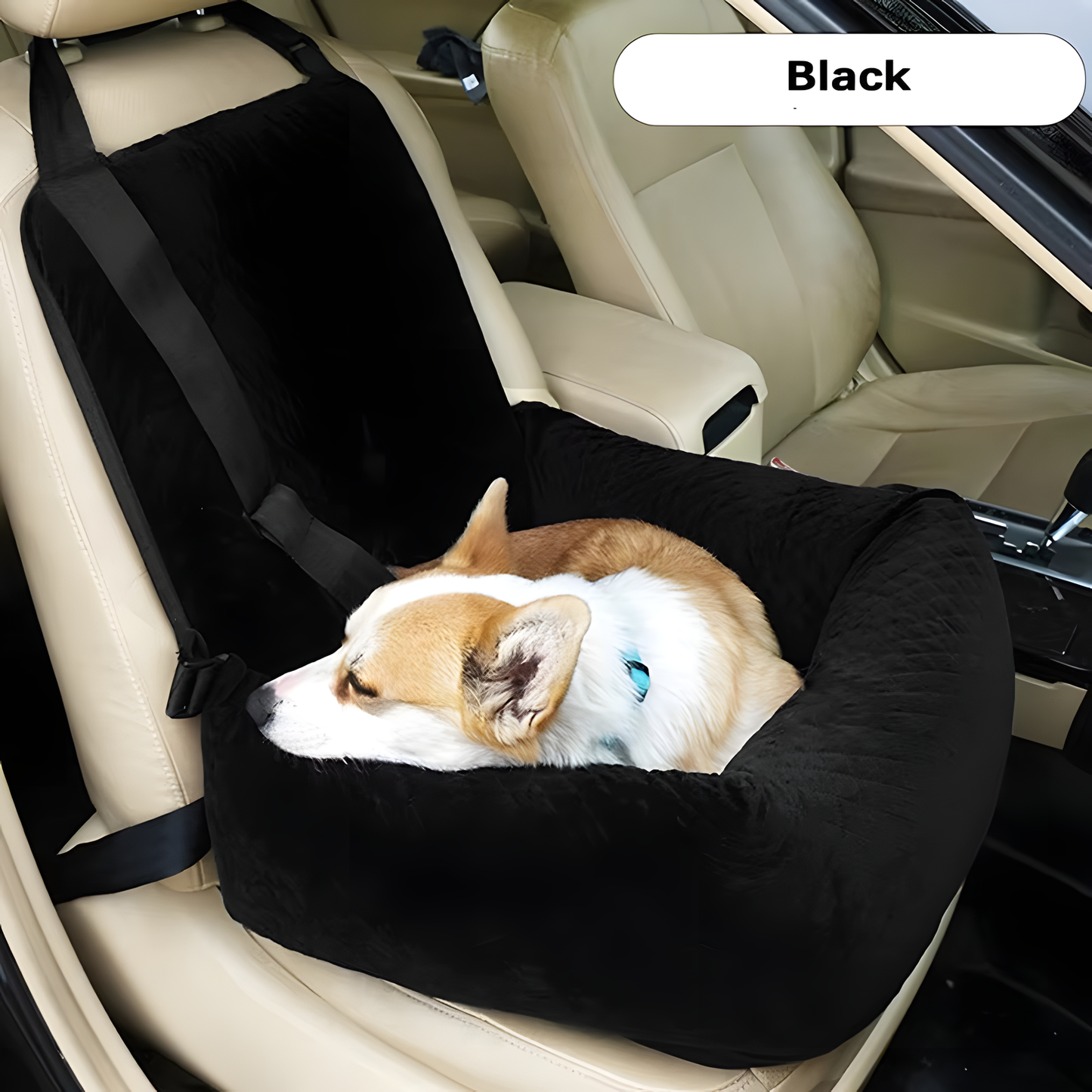 Removable Dog Car Seat Bed