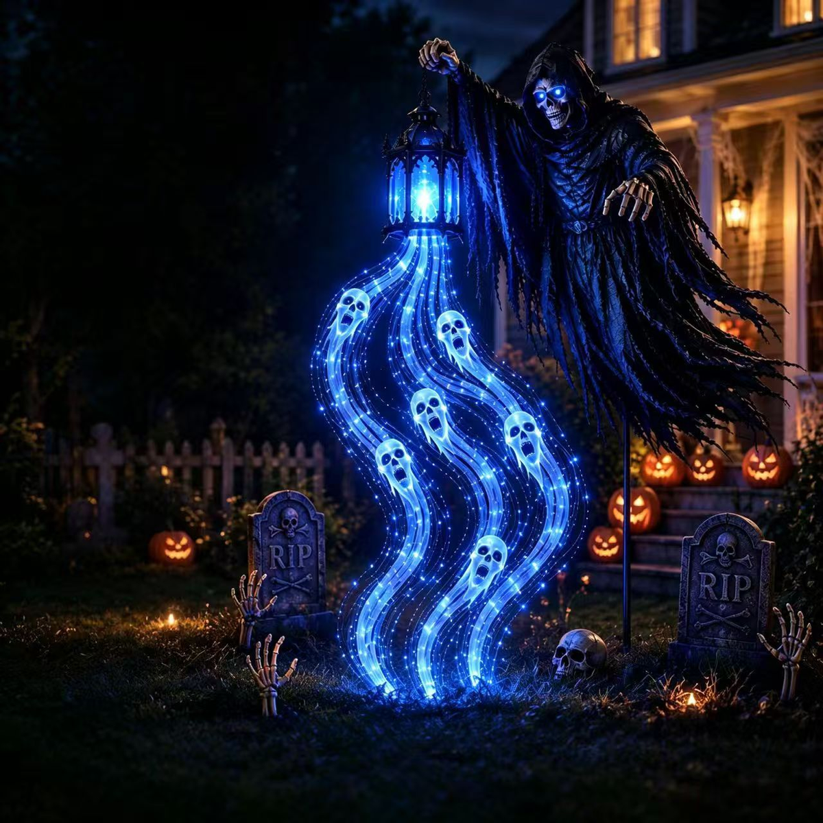 Glow-In-The-Dark Reaper Lantern