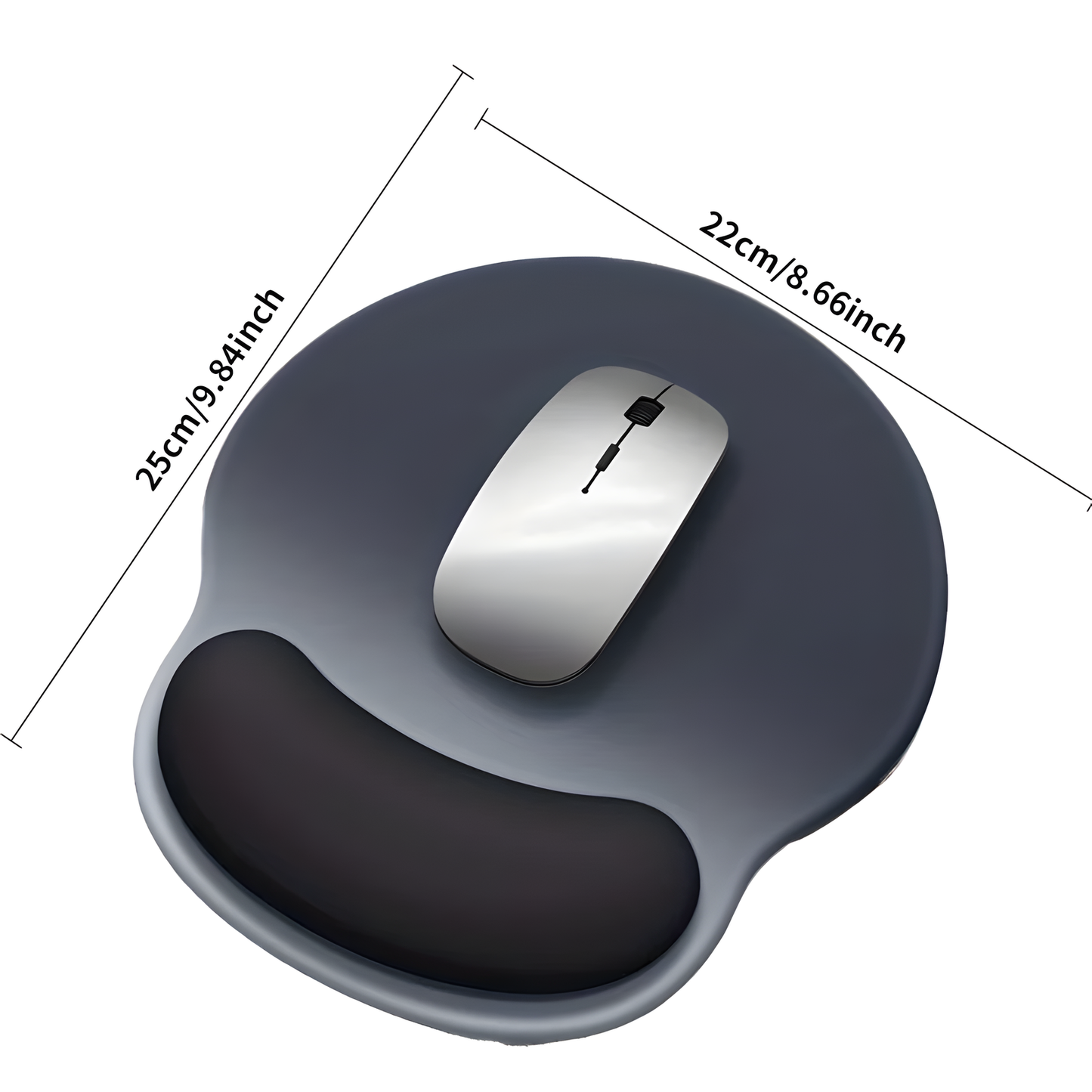 Gradient Mouse Pad Wrist Rest