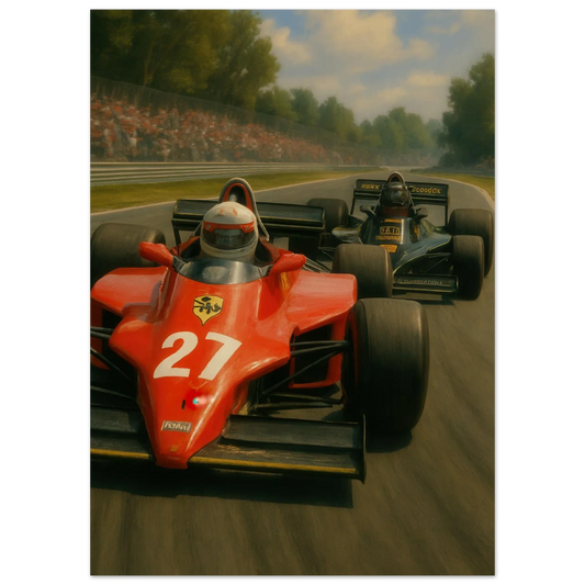 Bilar: Classic Racing Excitement – F1 Art Print