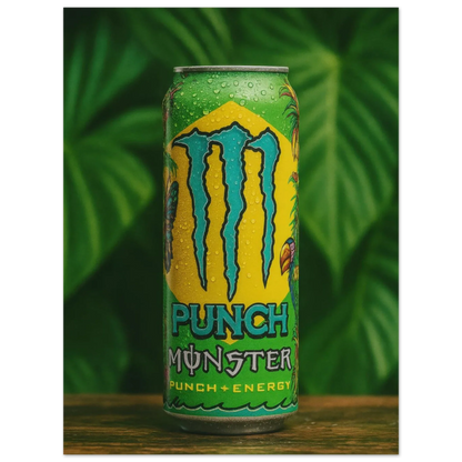 Monster RIO PUNCH Poster - Choose Your Perfect Size