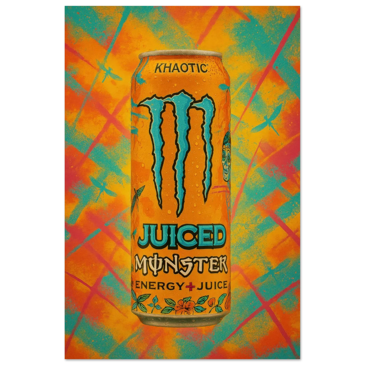 Monster KHAOTIC Poster - Choose Your Perfect Size
