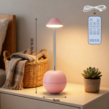LED sängbordslampa med laddningsfunktion och fjärrkontroll
