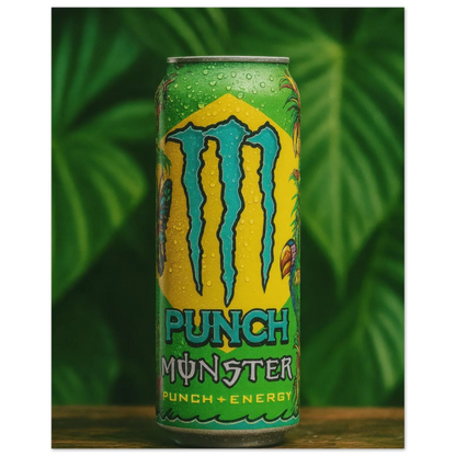 Monster RIO PUNCH Poster - Choose Your Perfect Size