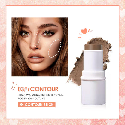 QIBEST  Highlighter Blush Stick
