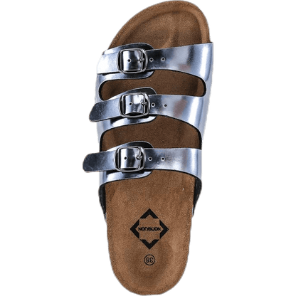 Rosario Slipper Silver