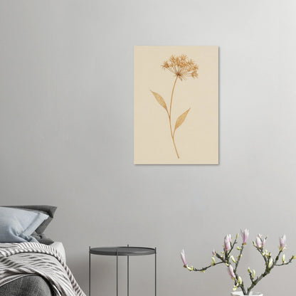 Frukter – Elegant Botanical Line Art Print on Premium Semi-Gloss Paper