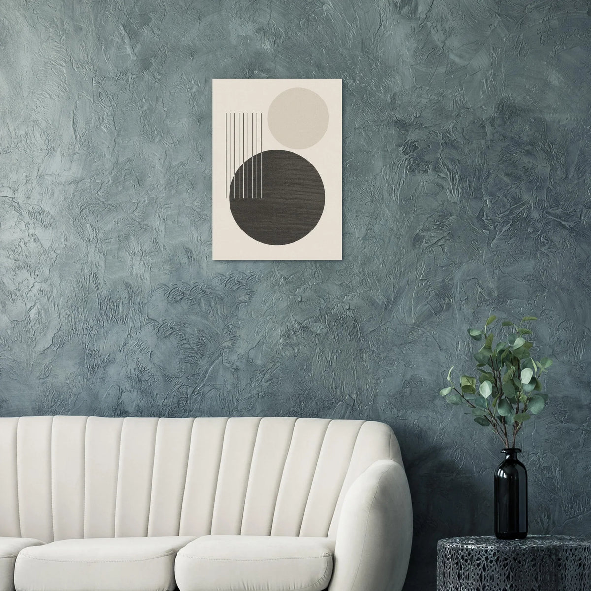 Minimalist Abstract Geometric Poster – Earthy Tones & Timeless Design for Your Space