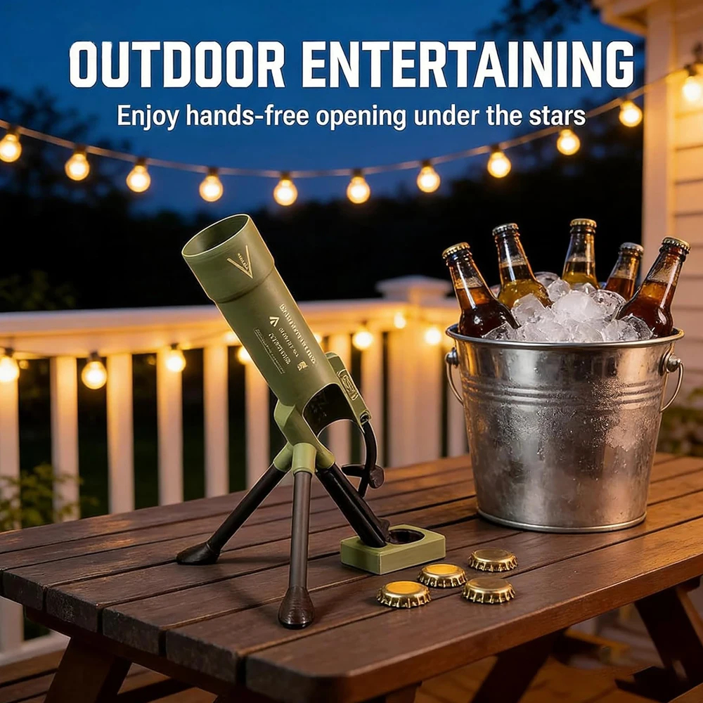 Mortar Bottle Opener