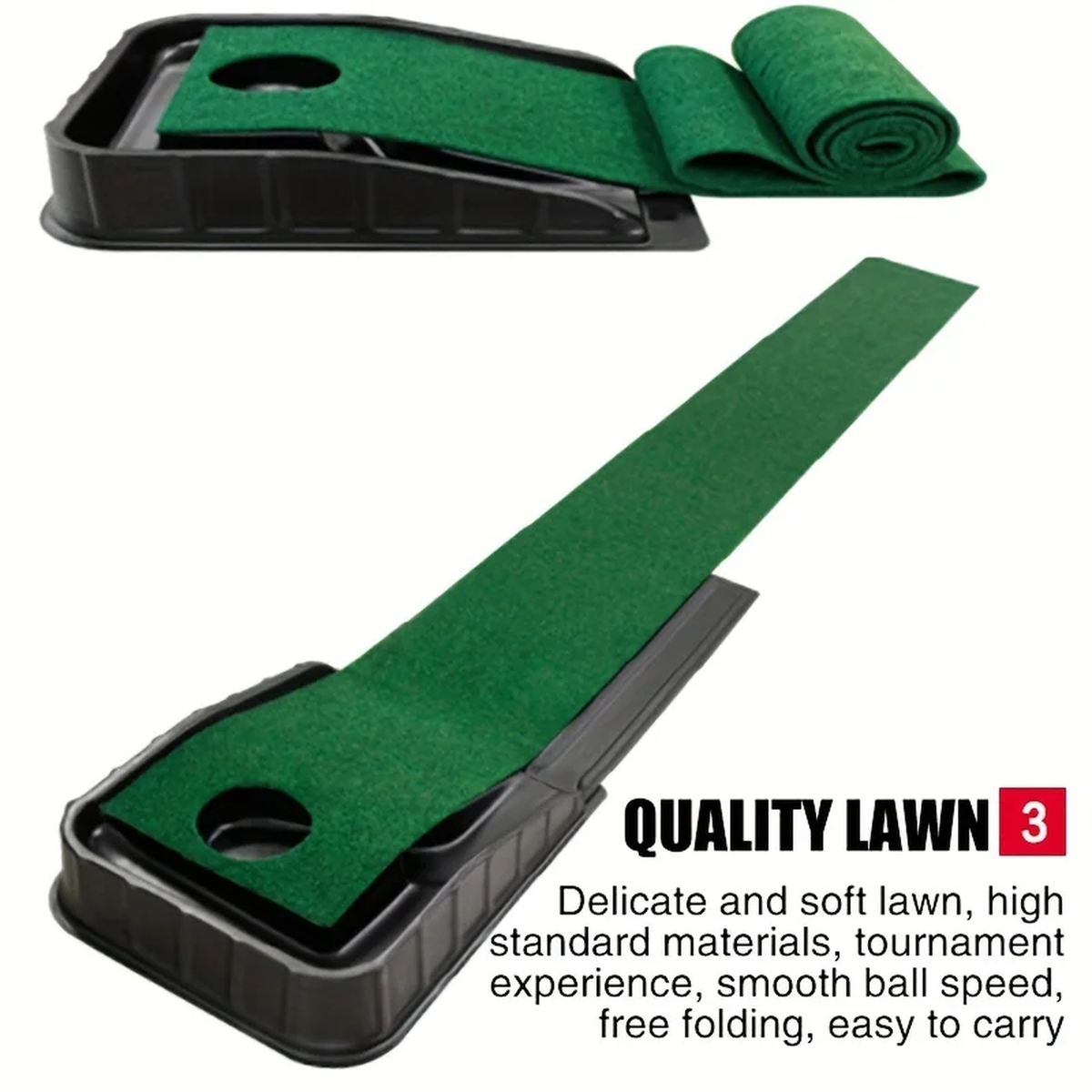Automatic Return Golf Putting Mat