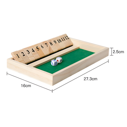 Wooden Number Drinking Game