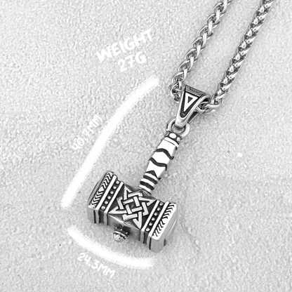 Hammer Pendant Necklace
