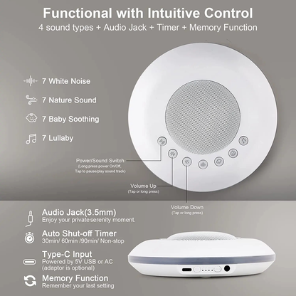 White Noise Sleep Sound Machine