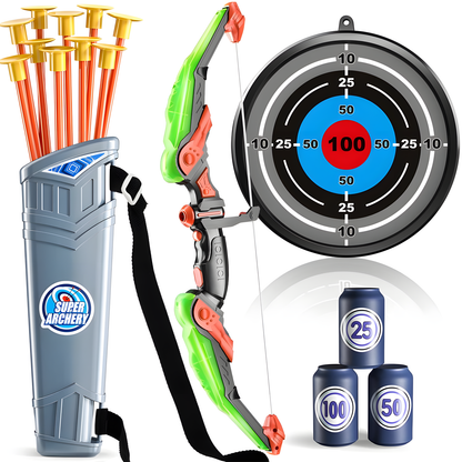 Kids Light-Up Bow and Arrow Set