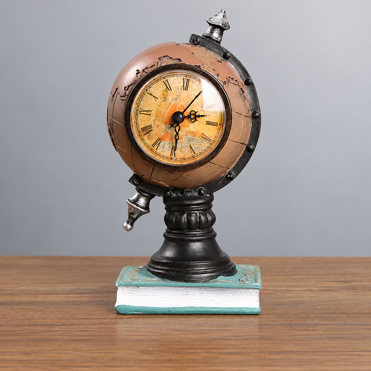 Decorative Globe Desk Clock