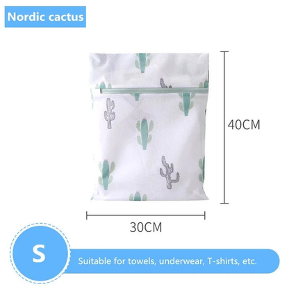 Cactus Mesh Laundry Bag