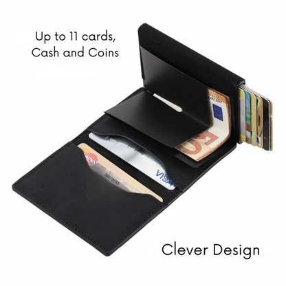 Slim Leather Card Wallet