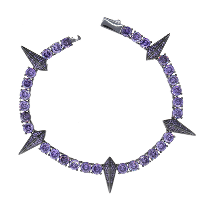 Crystal Spike Bracelet