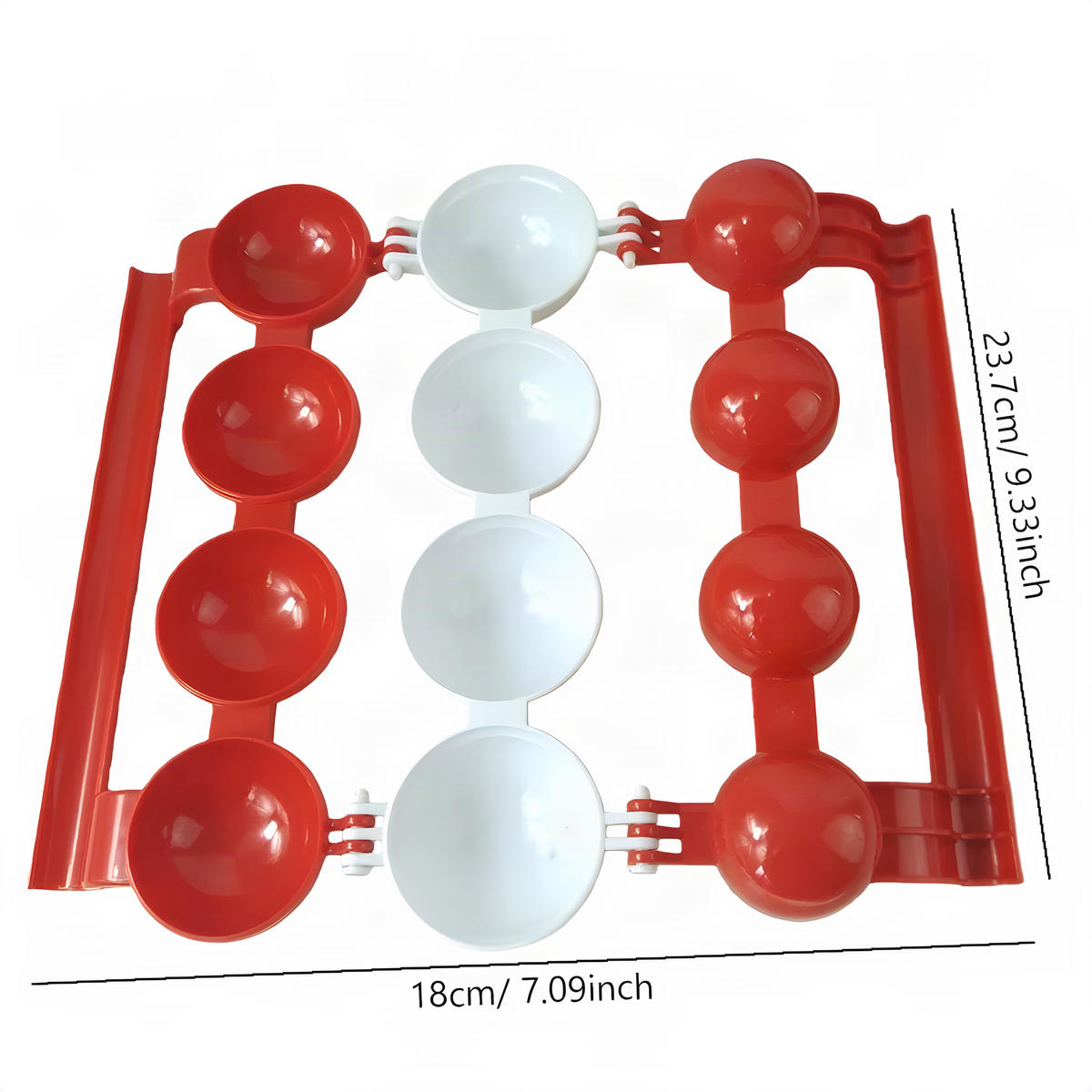 Four-Cavity Meatball Mold